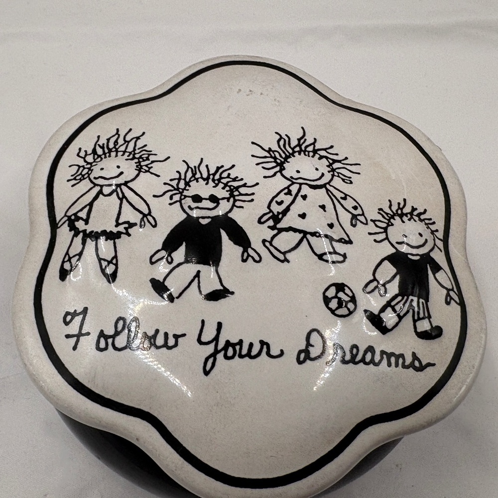 Follow Your Dreams Children Of the Inner Light Trinket Box Enesco